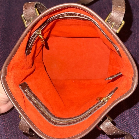 Louis Vuitton Damier Ebene Marais Bucket Bag (EUC) - Picture 12 of 15